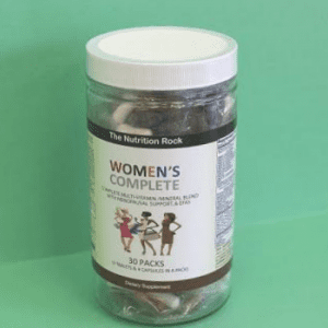 Women's Complete multivitamin supplement bottle.
