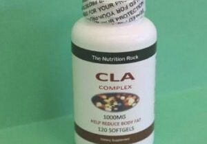 CLA Complex dietary supplement bottle.